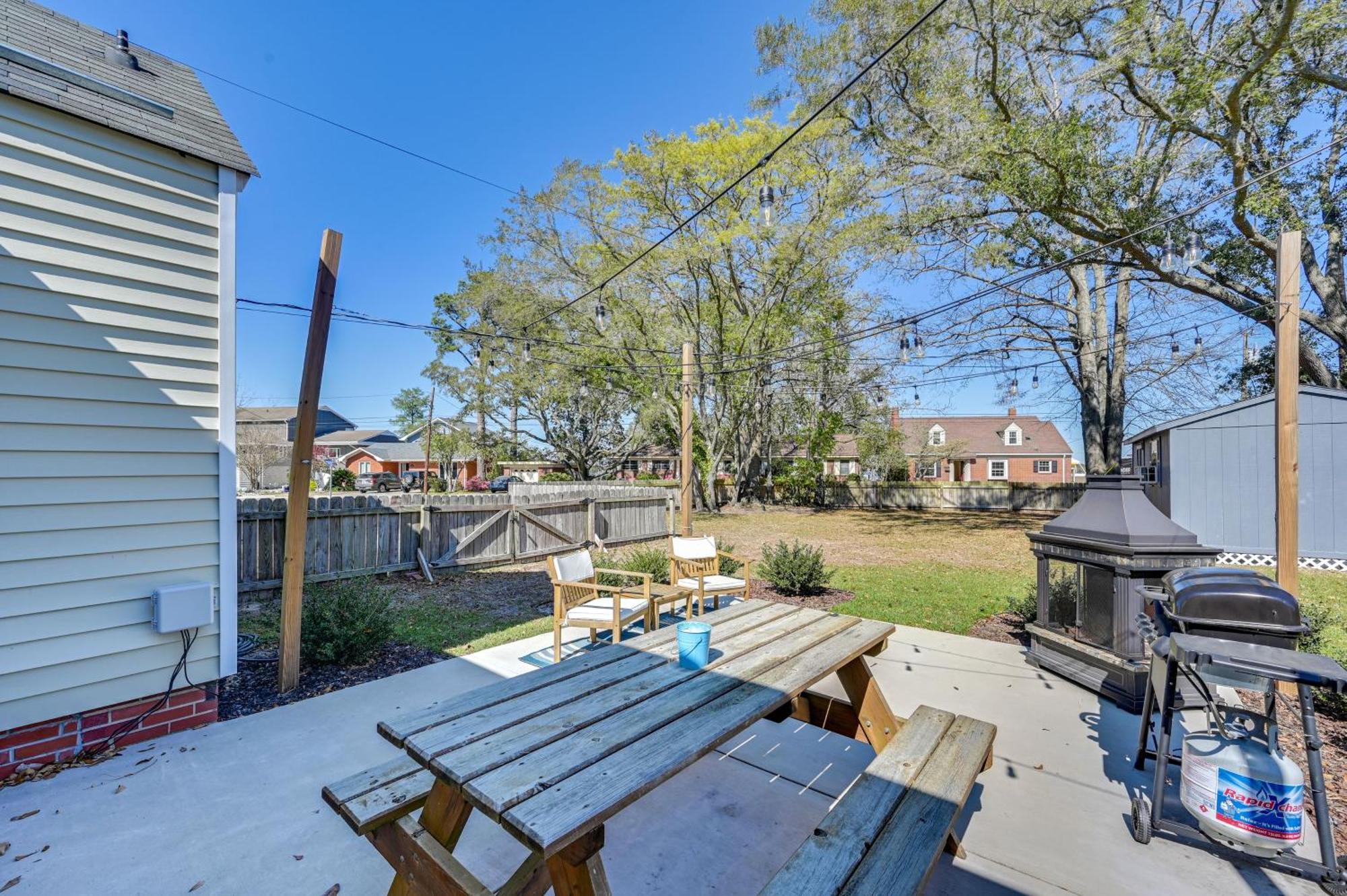 New Bern House With Gas Grill Near Neuse River! Villa Exterior photo